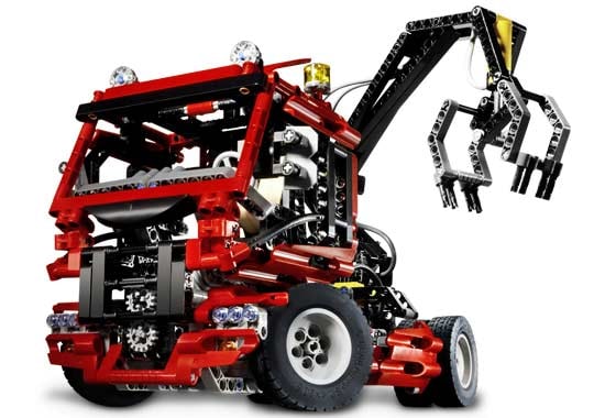 LEGO® 8436 Klocki Lego Technic Zestaw 3w1 Ciężarówka żuraw pneumatyczny holownik - zdjęcie 1