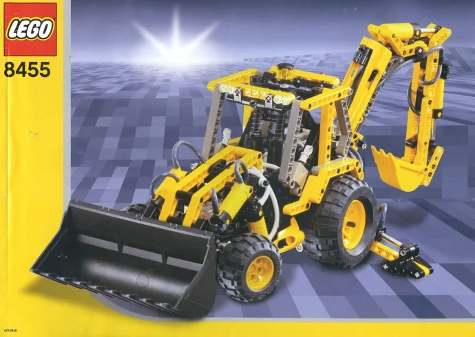 LEGO® 8455 Koparka Excavator - zdjęcie 1