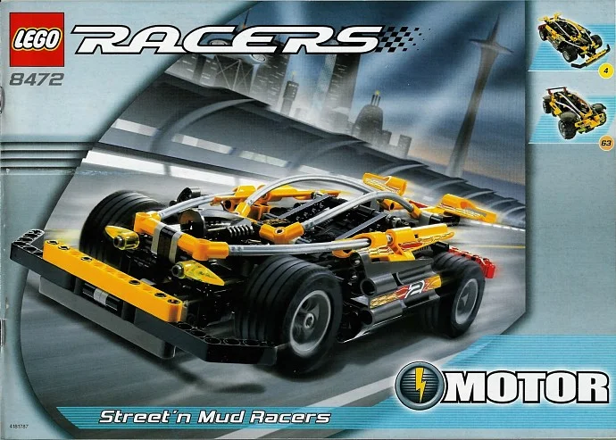 LEGO® 8472 Lego Racers - zdjęcie 1
