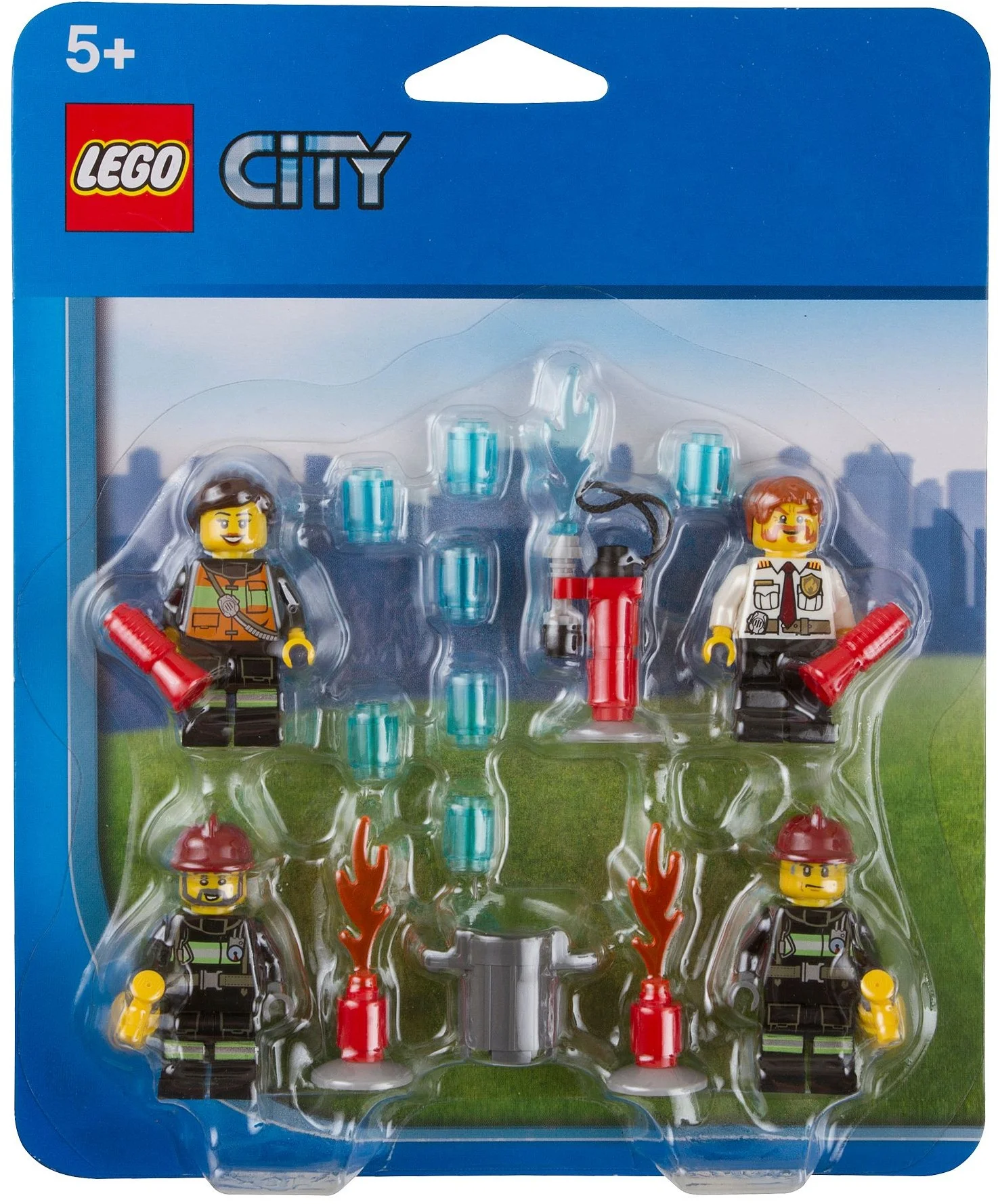 Fire Accessory Straż Pożarna Lego City figurki