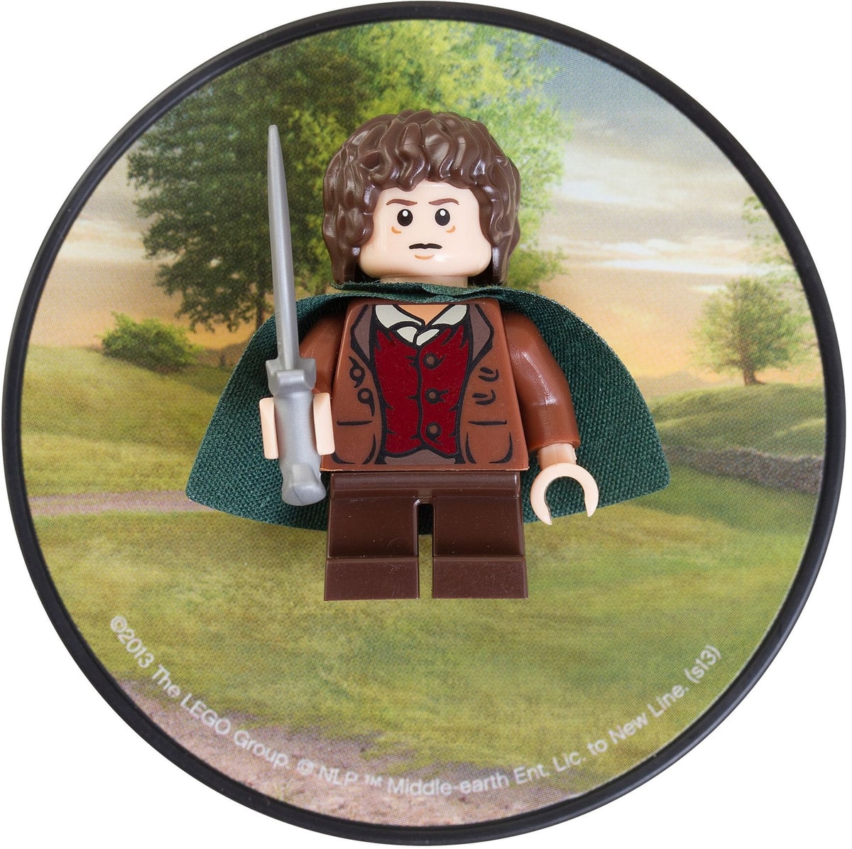 Frodo Baggins Magnet Magnes Władca Pierścieni Lotr Lego Unikat 2013