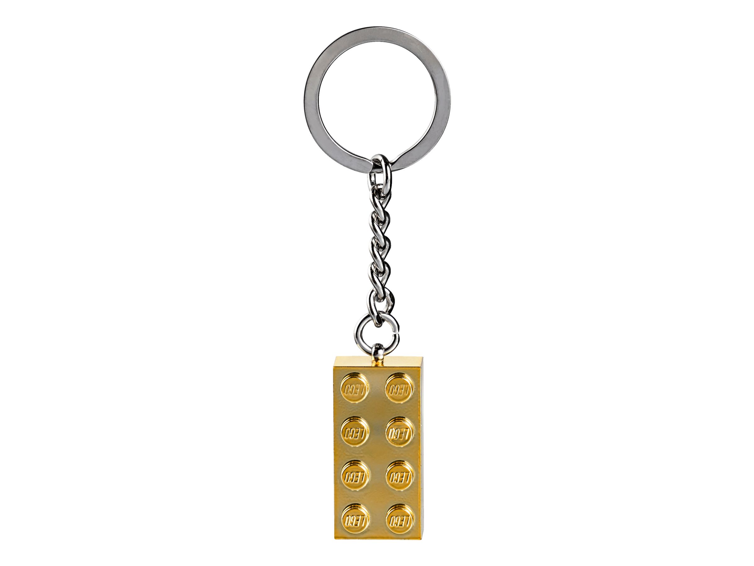 LEGO® 850808 Brelok do kluczy ze złotym klockiem LEGO 2x4 - zdjęcie 1