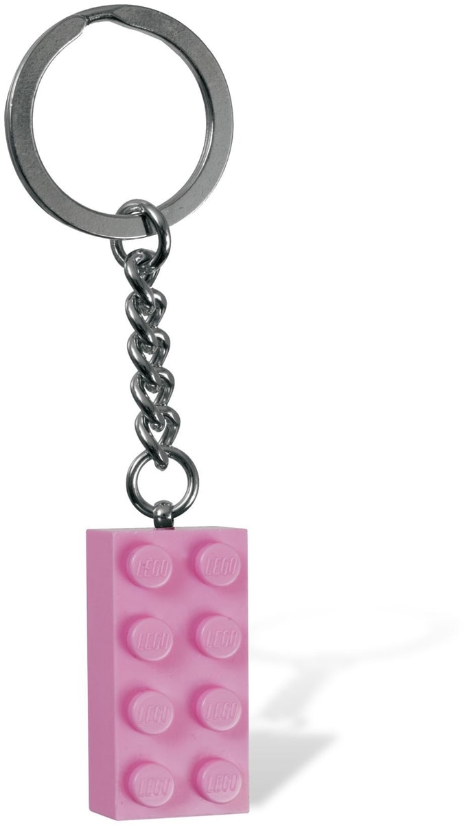 LEGO® 852273 Lego Breloczek Różowy Klocek Keychain - zdjęcie 1