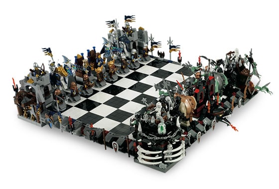 Fantasy Era Castle Giant Chess Set