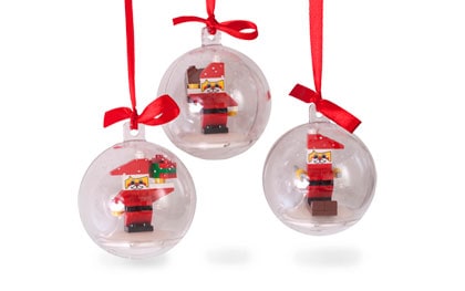 LEGO® 852744 Lego Świąteczny Zestaw Bombki Święty Mikołaj Ozdoba Choinkowa figurk - zdjęcie 1