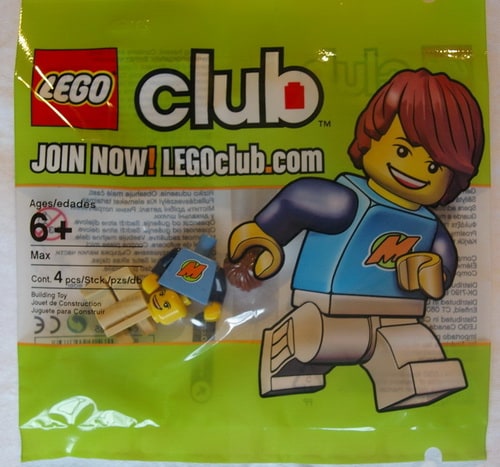 nowy Lego Club Max Polybag Misb 2010