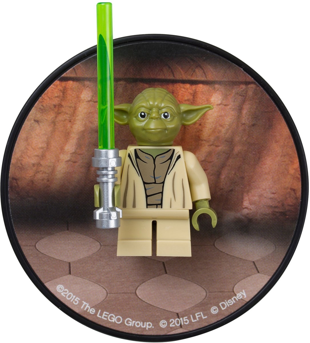 LEGO® 853476 Magnes minifigurka Yoda z mieczem Nowa Unikat - zdjęcie 1