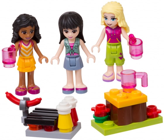 Mini-doll Campsite Set