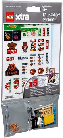 LEGO® 853921 Brick Stickers Unikat Naklejki na klocki 2019 rok! - zdjęcie 1