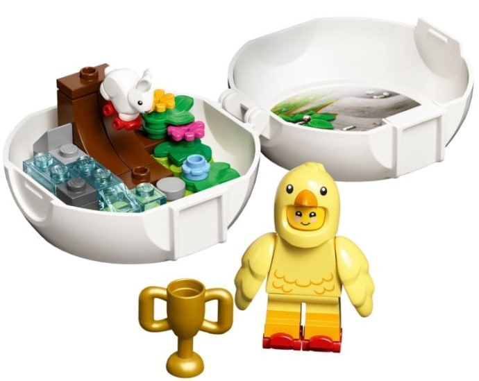 Lego Okolicznościowe Kurczak na rolkach