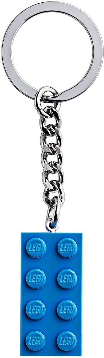 LEGO® 853993 Lego Breloczek Z Niebieskim Metalowym Klockiem 2x4 - zdjęcie 1