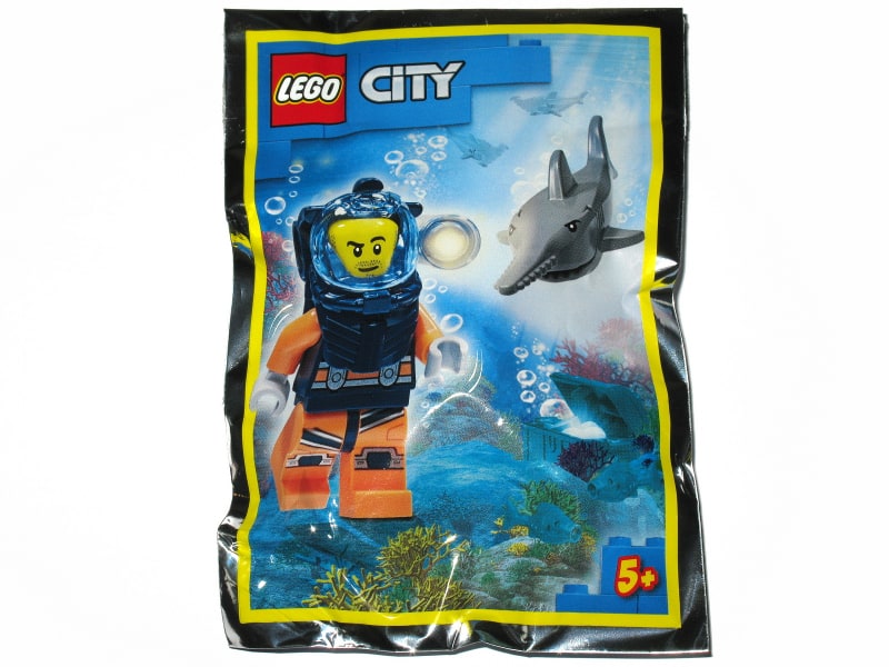 Diver and Sawfish