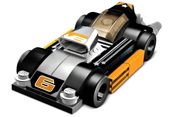 LEGO® 8661 Lego Racers Tiny Turbos Speed Champions Samochód 1:55 autko Misb 2006 - zdjęcie 2
