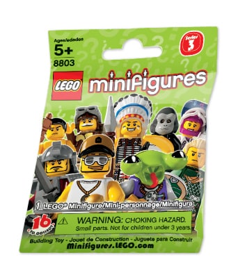 LEGO® 8803 7 Seria 3 Zawodnik Sumo Nowe - zdjęcie 1
