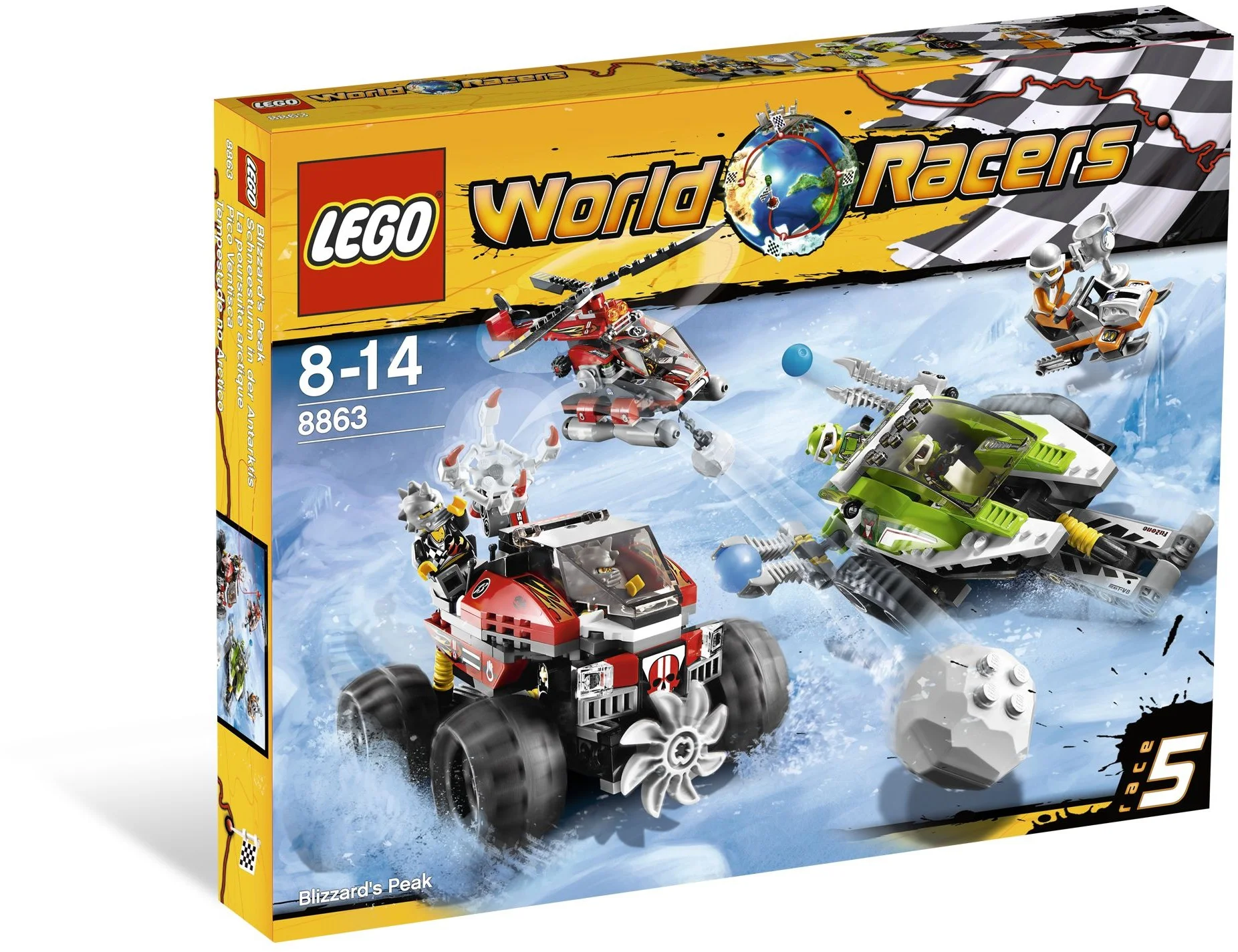 LEGO® 8863 Lego World Racers Groźna zamieć - zdjęcie 12