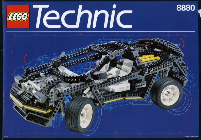 LEGO® 8880 Super Car - zdjęcie 1