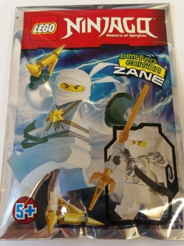 LEGO® 891507 Nowy Lego Ninjago Zane Titanium Ninja White unikat - zdjęcie 1