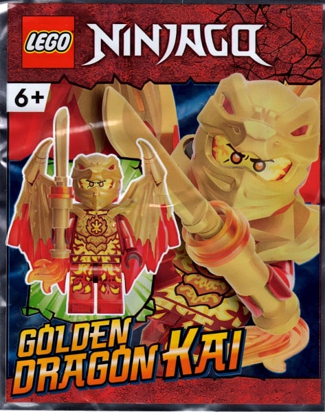 Ninjago Złoty Smok Kai Zane Cole Jay