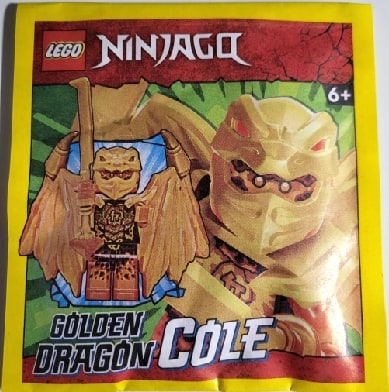 Zestaw Lego Ninjago Minifigure Polybag Golden Dragon Cole #