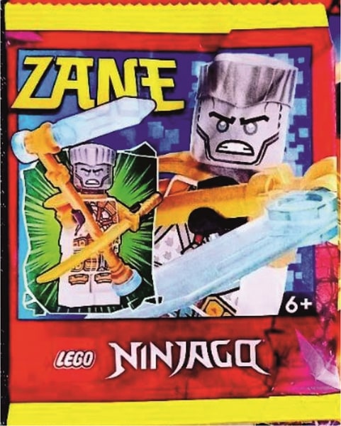 Zestaw Lego Ninjago Minifigure Polybag Zane #