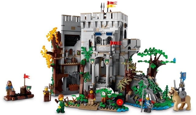 Klocki Lego Bricklink Zestaw Castle in the Forrest Zamek w Lesie