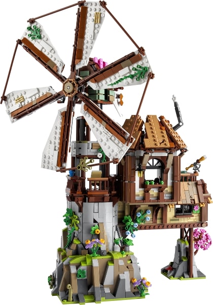 Lego BrickLink Górski wiatrak