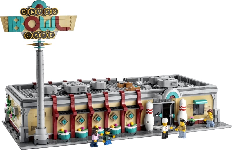Lego Retro Bowling Alley Bricklink