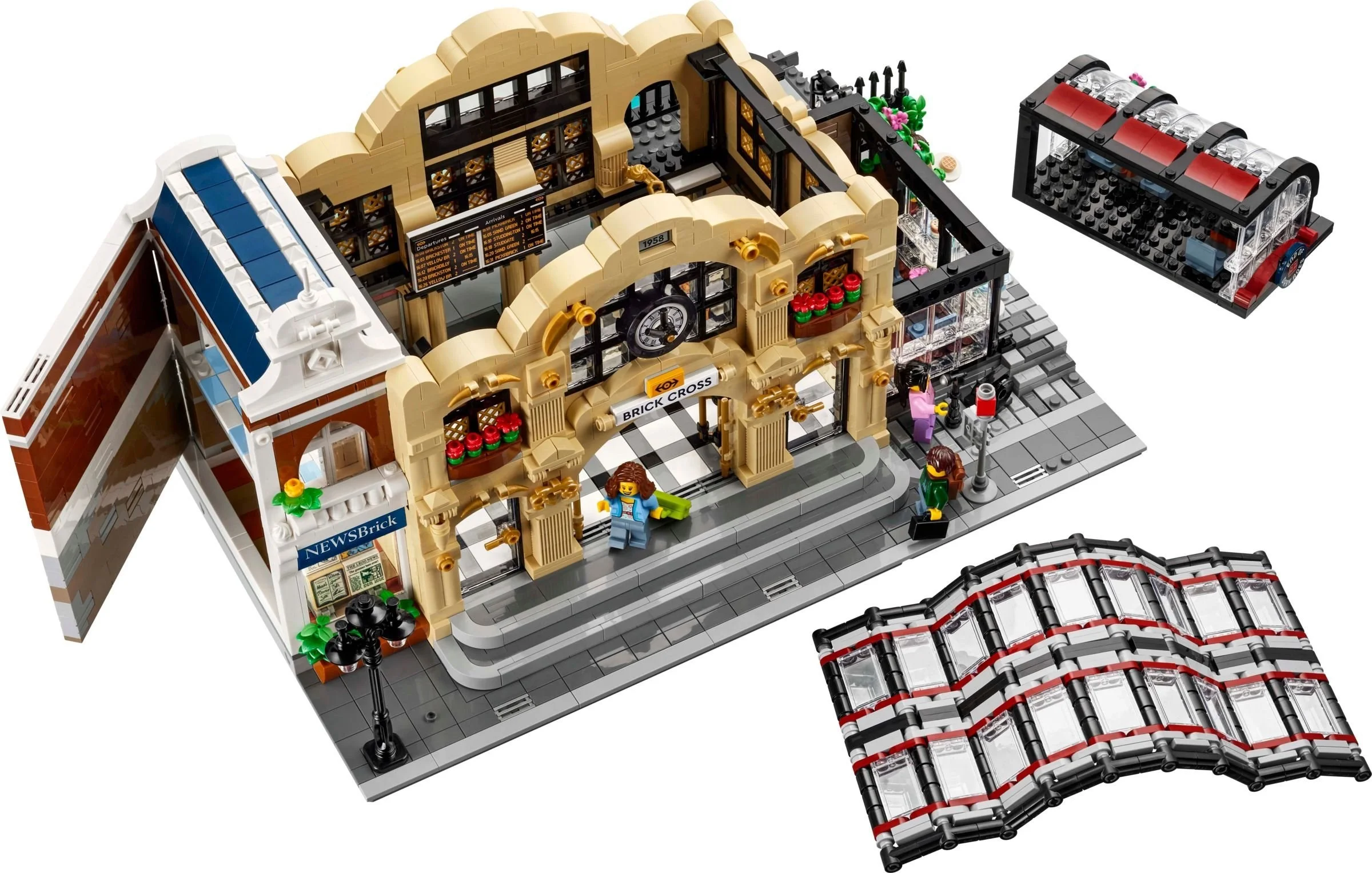 LEGO® 910034 Bricklink Dworzec Kolejowy - zdjęcie 2
