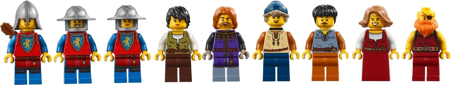 LEGO® 910047 Średniowieczny nadmorski rynek - zdjęcie 5