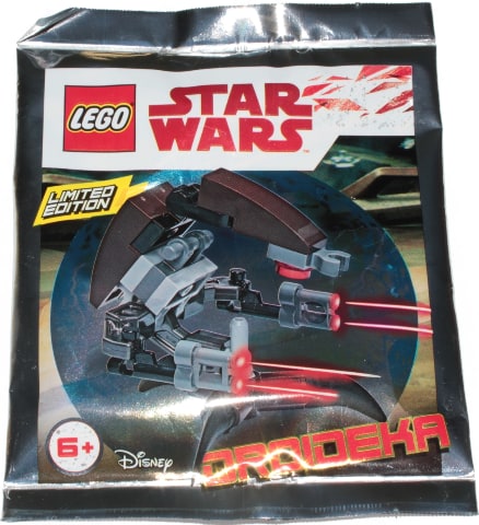 Droideka saszetka klocki model wycofany