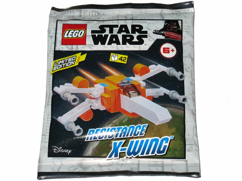 Star Wars Polybag Minifigure Resistance X-wing #