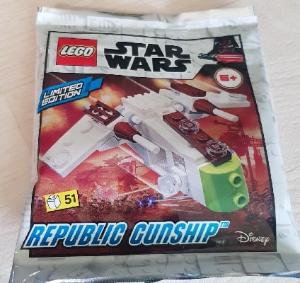 LEGO® 912178 Star Wars Polybag Minifigure Republic Gunship # - zdjęcie 1