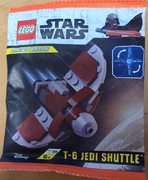 Zestaw Lego Star Wars Minifigure Polybag T-6 Jedi Shuttle #