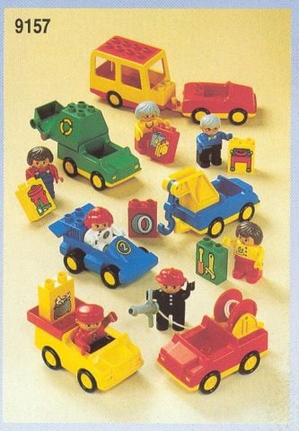 Job Vehicles with Workers