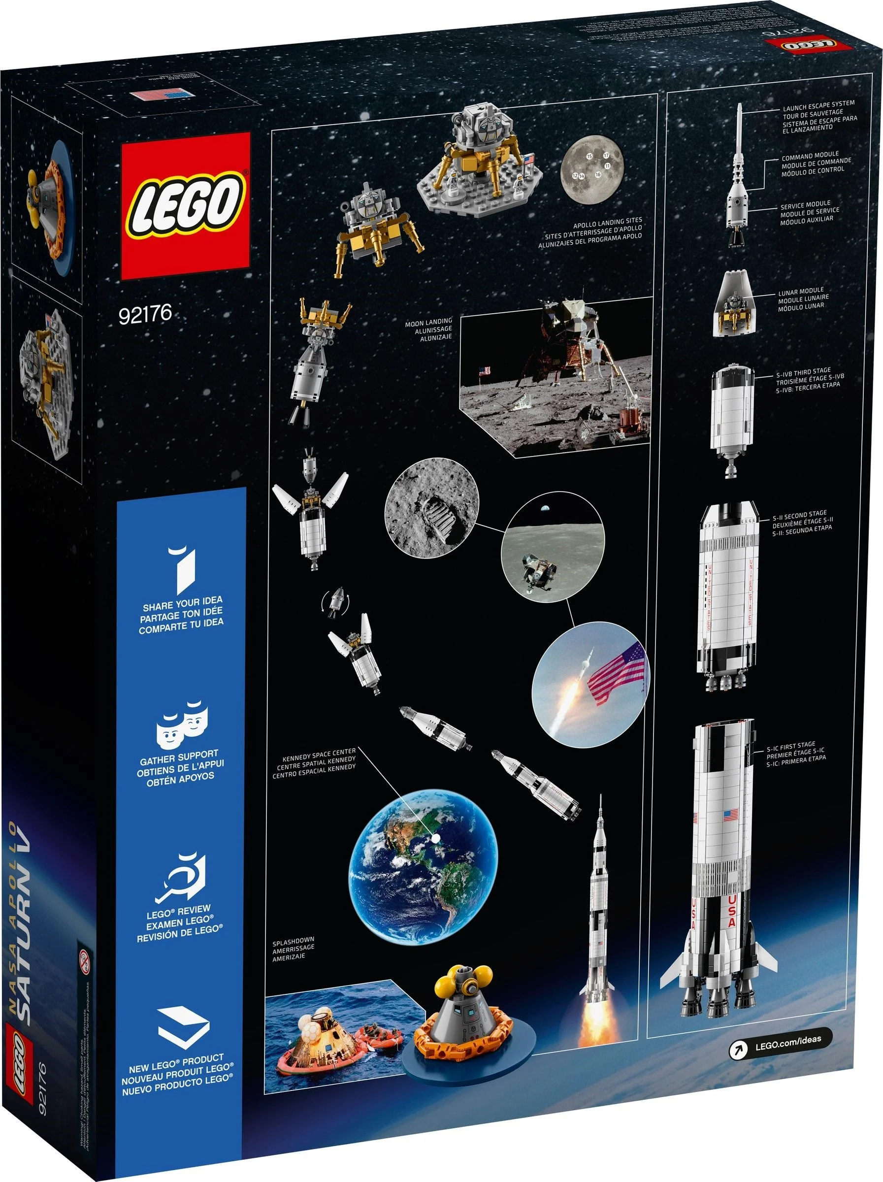 LEGO® 92176 Rakieta NASA Apollo Saturn V - zdjęcie 2