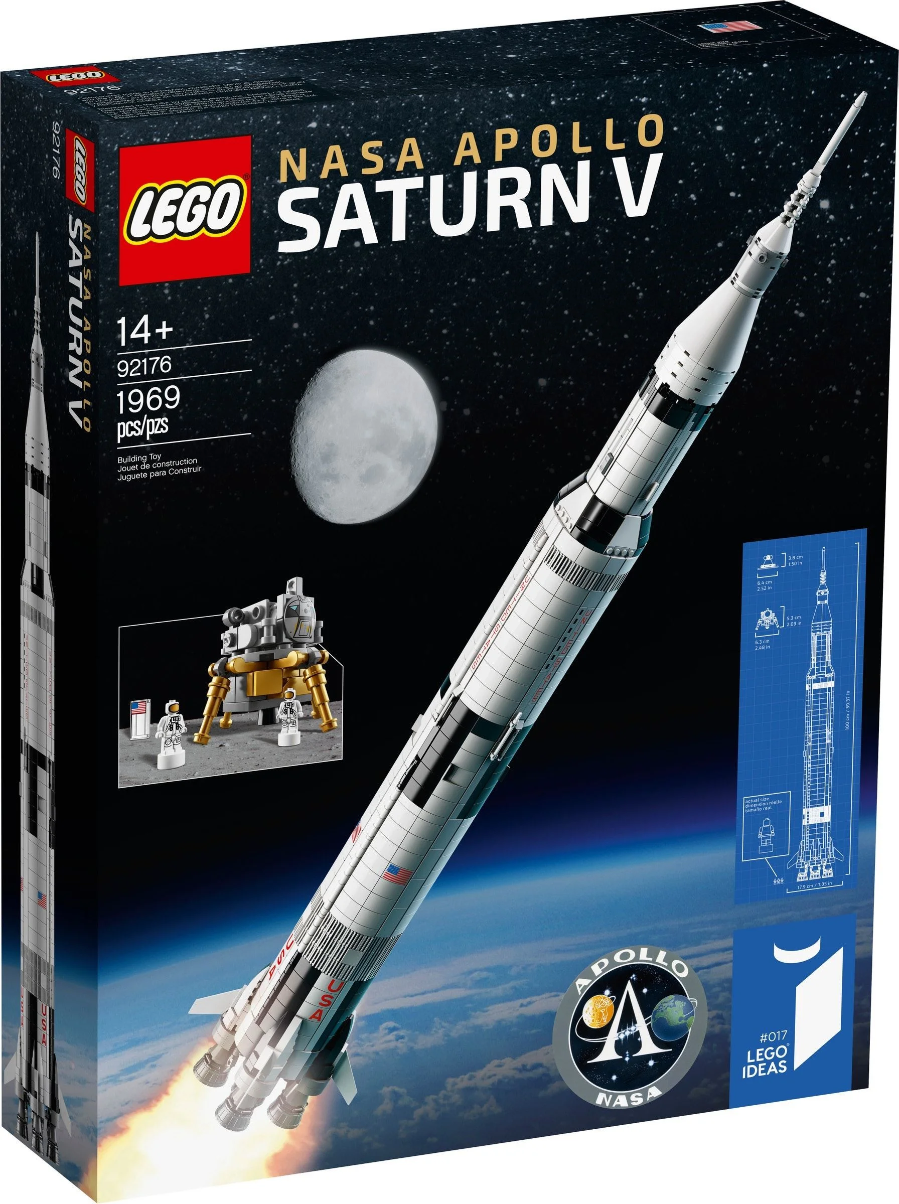 LEGO® 92176 Rakieta NASA Apollo Saturn V - zdjęcie 9