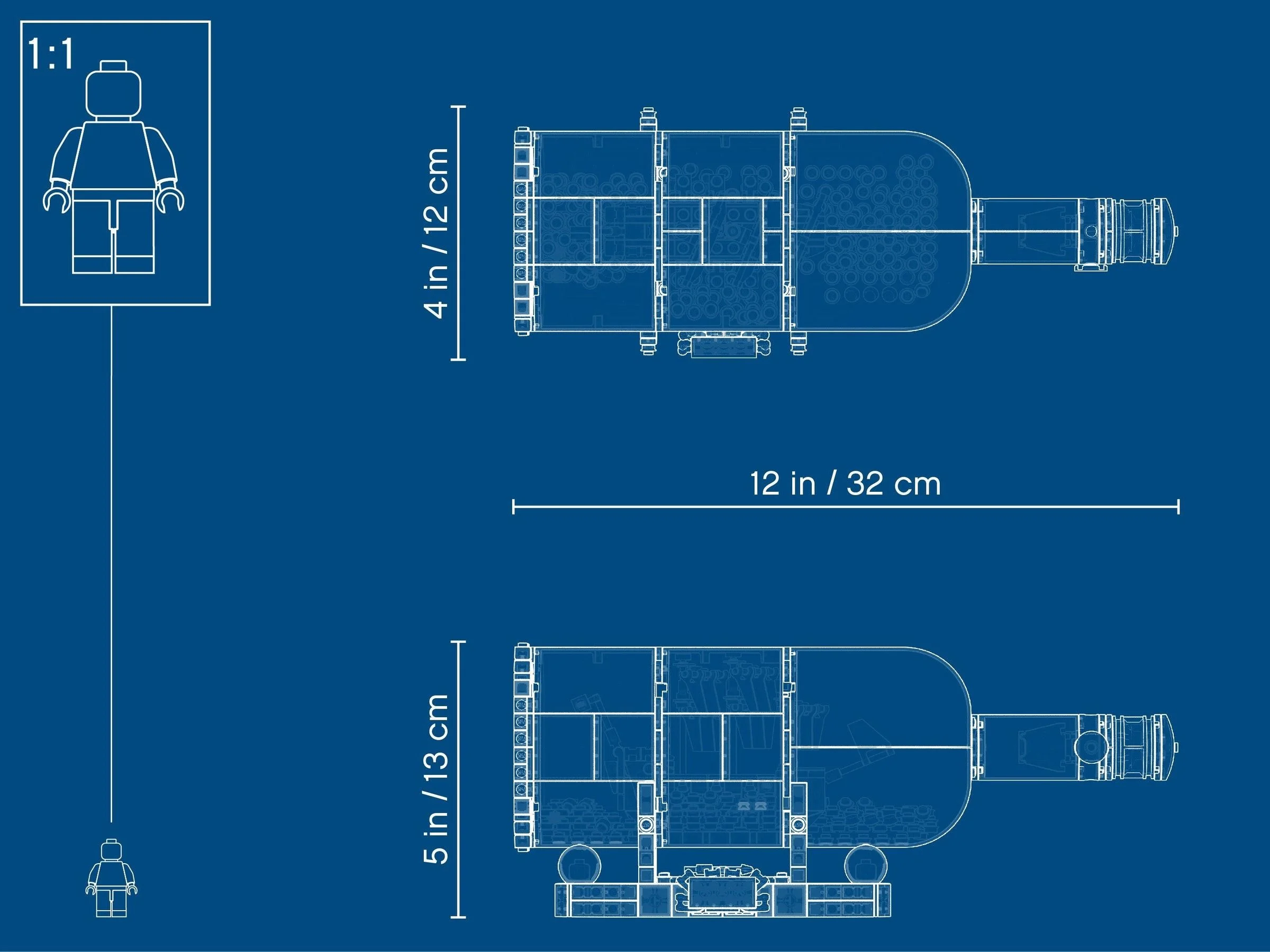 LEGO® 92177 Statek w butelce - zdjęcie 3