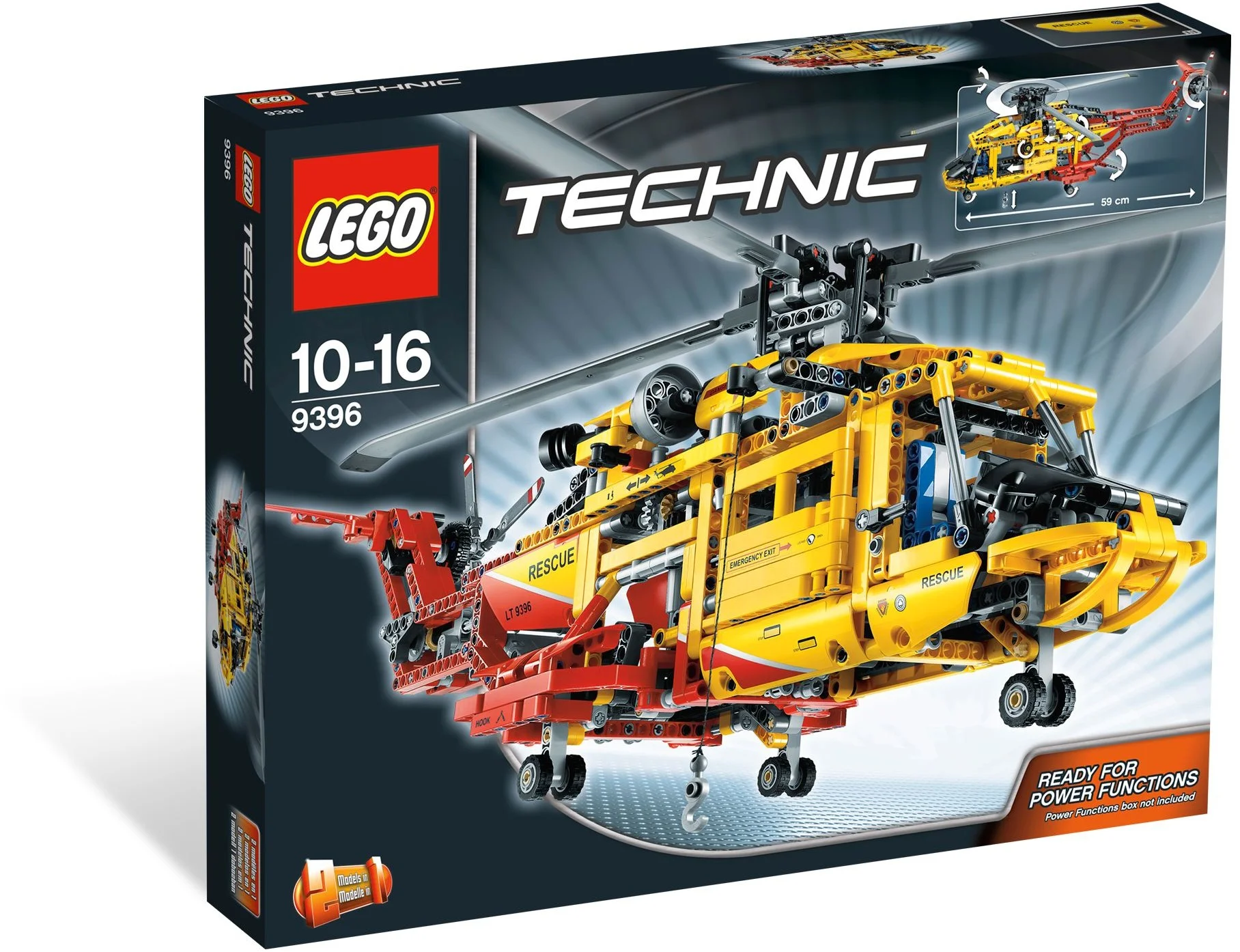 LEGO® 9396 Helikopter Ratowniczy - zdjęcie 1