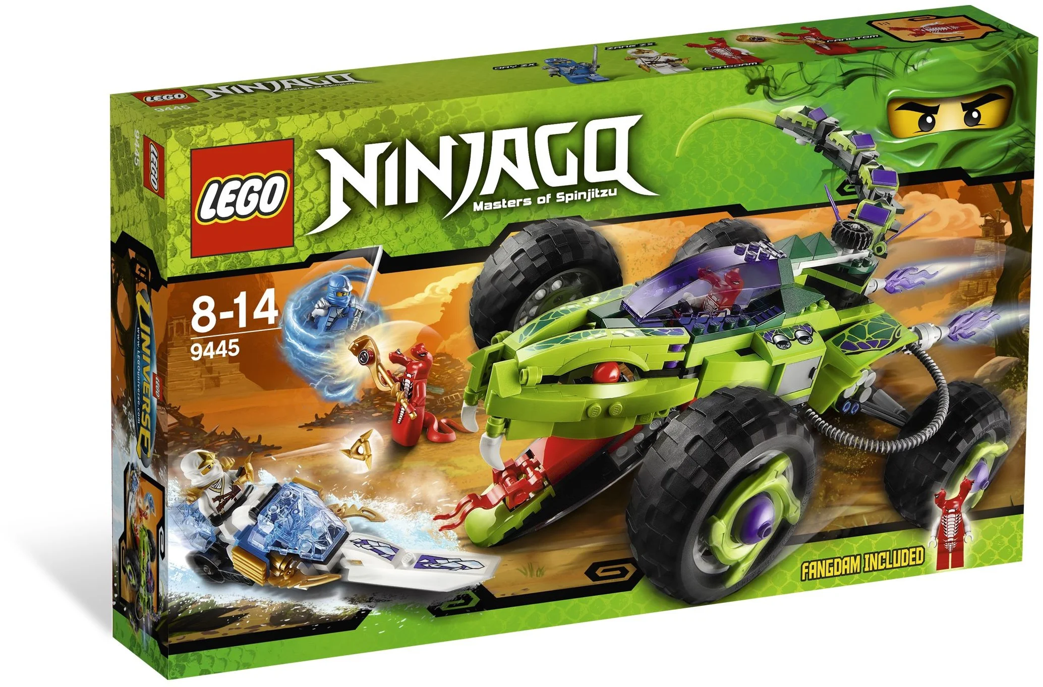 LEGO® 9445 Fangpyre Truck Ambush - zdjęcie 2