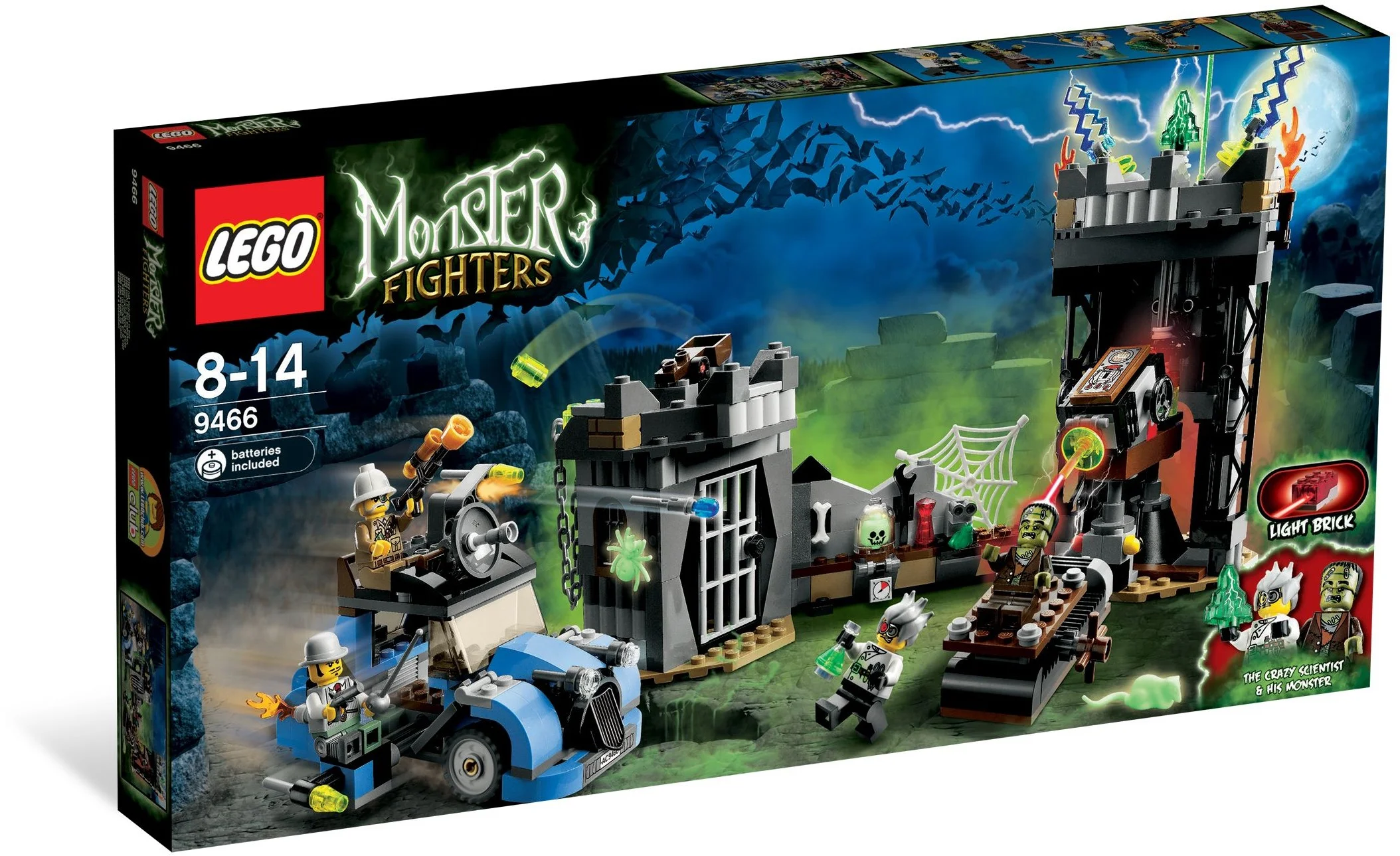 LEGO® 9466 Lego Monster Szalony profesor i jego potwór - zdjęcie 2