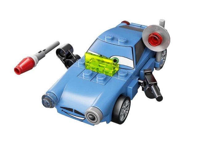 LEGO® 9480 Lego Finn McMissile Sean Auta Cars 2 unikat z roku 2012 - zdjęcie 1