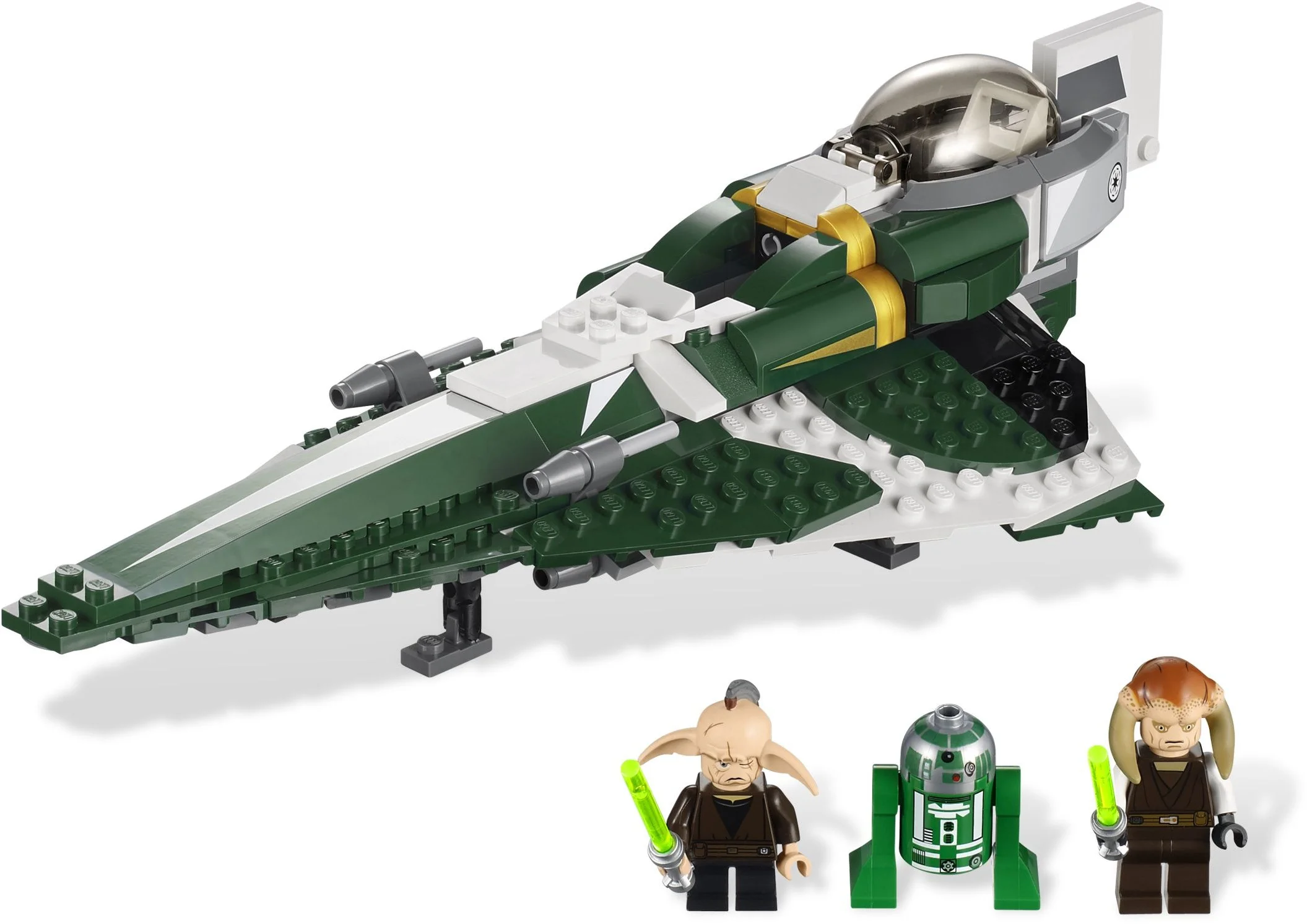 LEGO® 9498 Wars Gwiezdny myśliwiec Jedi Starfighter Saesee Tiin R3-D5 - zdjęcie 8
