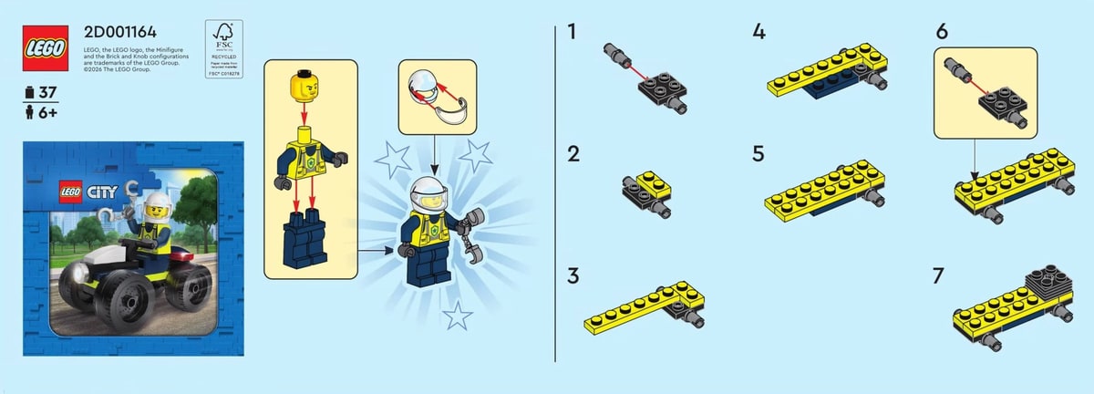 LEGO® 951440 Police Buggy - zdjęcie 2
