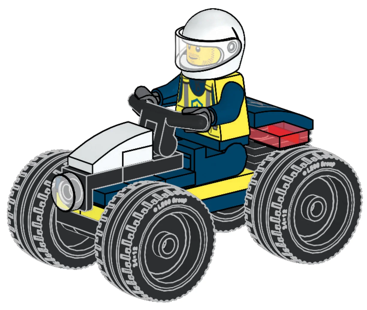 LEGO® 951440 Police Buggy - zdjęcie 1