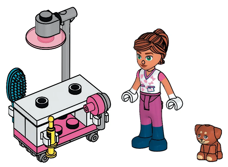 LEGO® 951446 Valeria with Puppy - zdjęcie 1