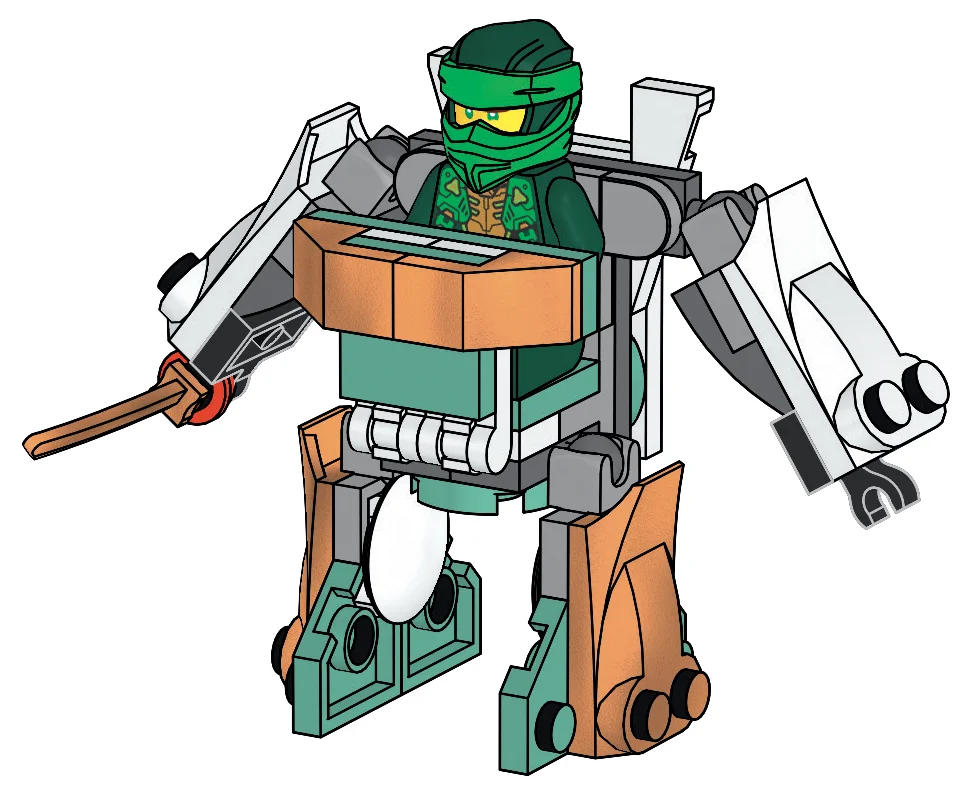 LEGO® 951467 Lloyd with Mech - zdjęcie 1