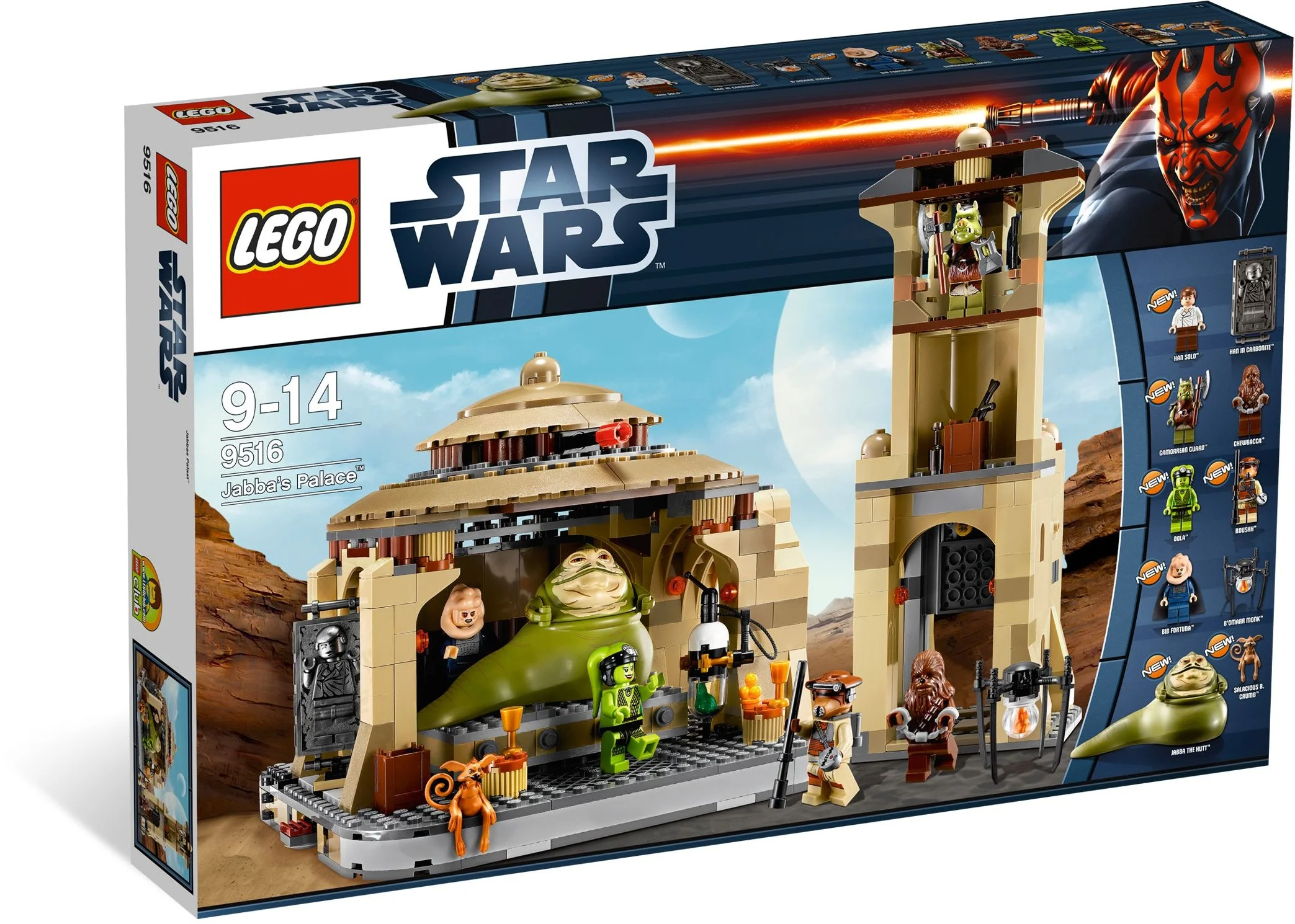 LEGO® 9516 Wars Pałac Jabby Nowe - zdjęcie 2