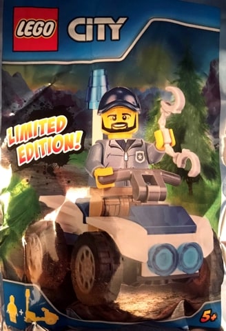 Zestaw Lego City Minifigure Polybag Police Buggy #
