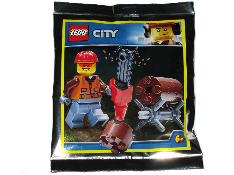 Minifigure Polybag Lumberjack #