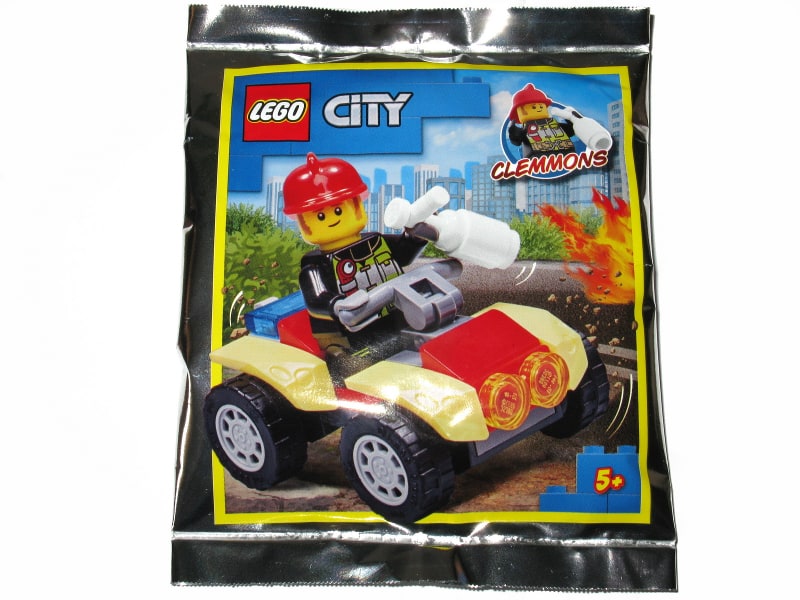 Figurka Strażak I Quad Straż Pożarna CTY1105 Saszetka